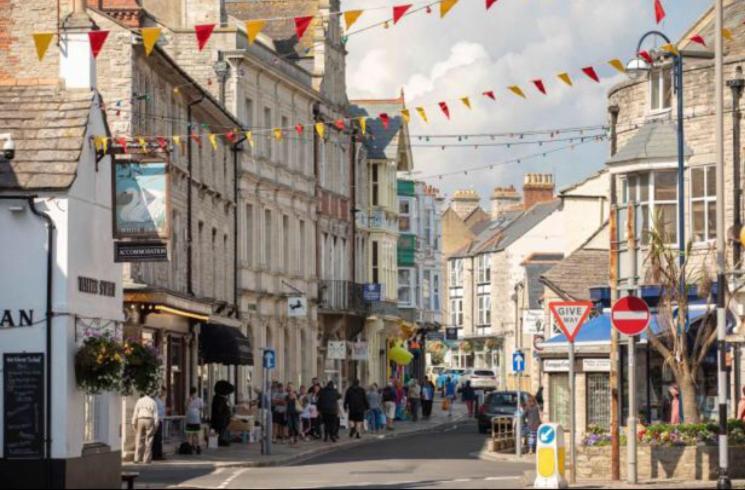 Appartamento Ocean View Swanage Esterno foto